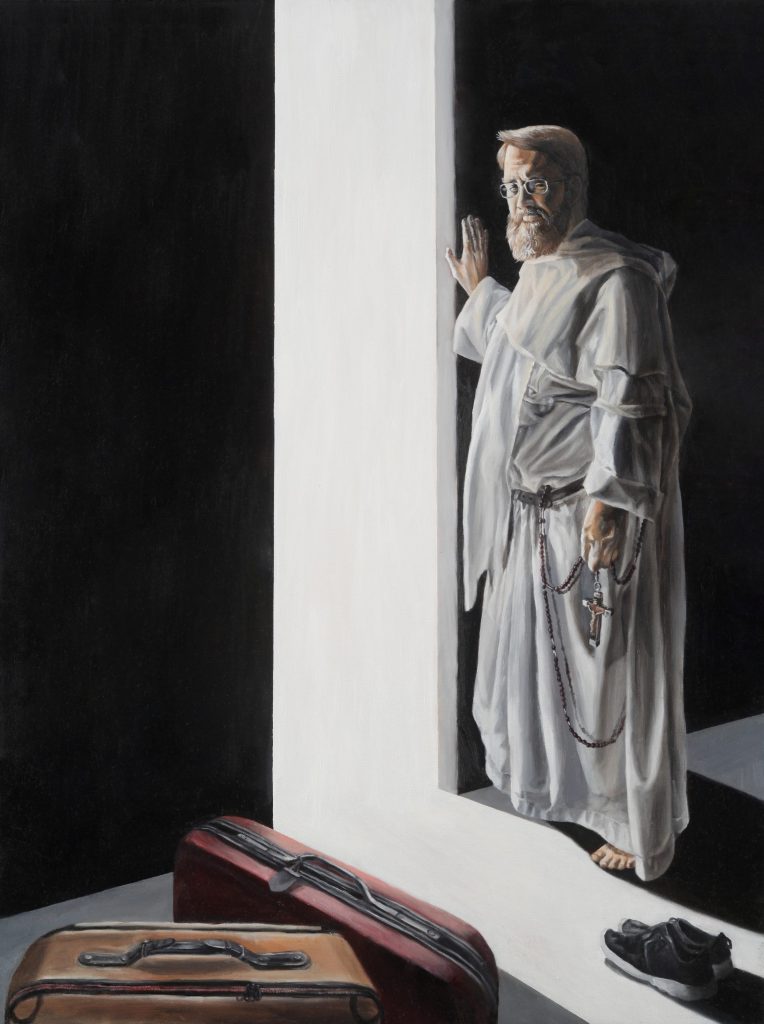 “Sacrifice”, 48″ by 36″, oil on canvas
